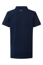 Men's navy blue polo shirt - Image n°2