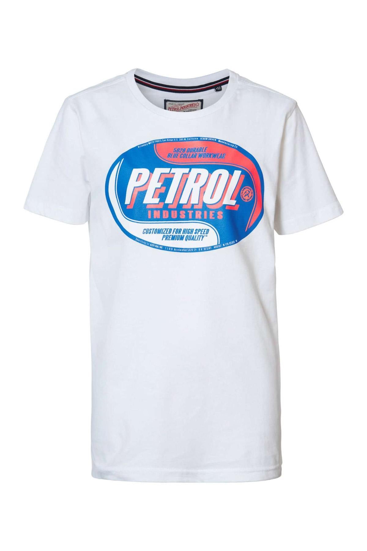 White chest logo t-shirt - Image n°1