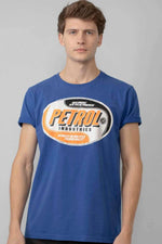 Men's blue t-shirt - Image n°1