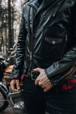 Perfecto in full grain buffalo leather - Image n°3