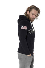 Black sweater with hood - Image n°2
