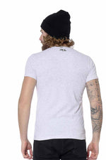 White racing t-shirt - Image n°2