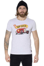 White racing t-shirt - Image n°1