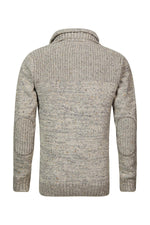 Off-white chunky knit raglan sweater - Image n°3