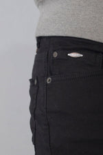 Men's black slim-fit jeans - Image n°4