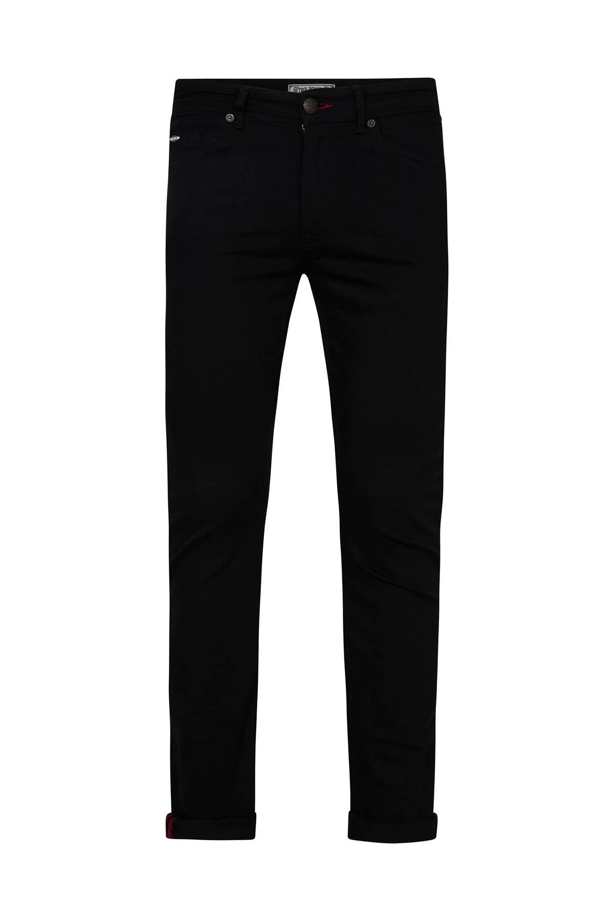 Men's black slim-fit jeans - Image n°6