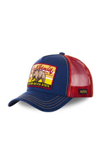 Blue and red California cap - Image n°1