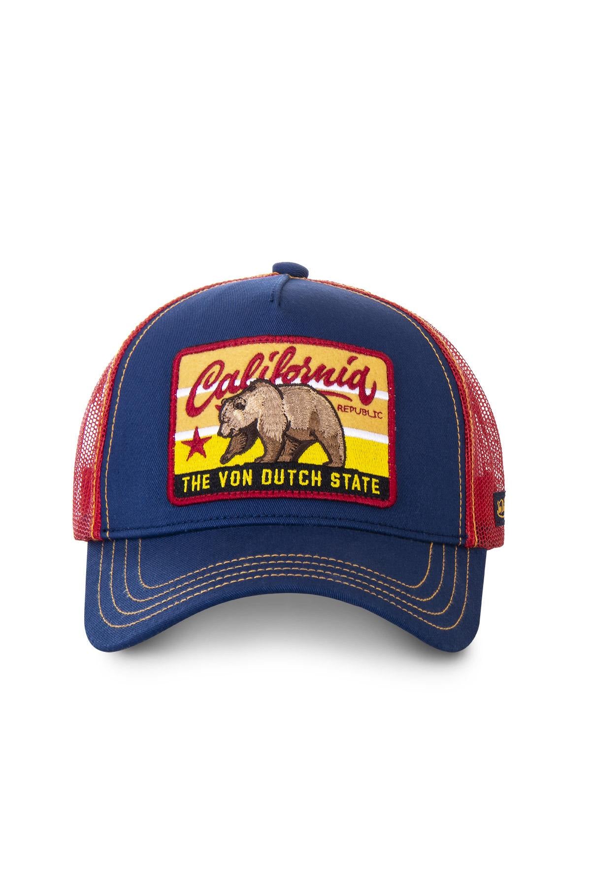 Blue and red California cap - Image n°2