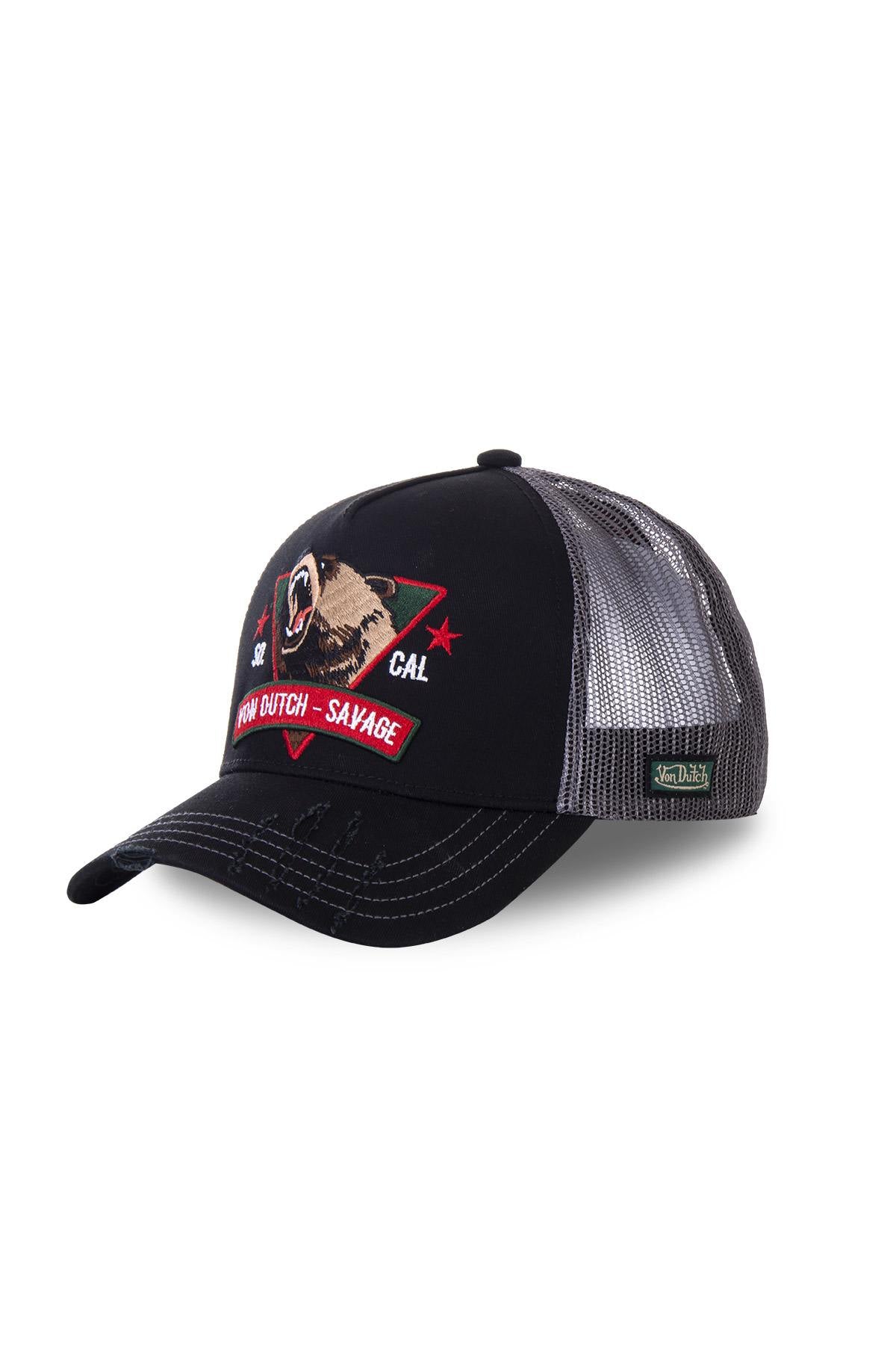Black Savage Bear Cap - Image n°1