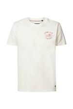 White round neck t-shirt - Image n°5