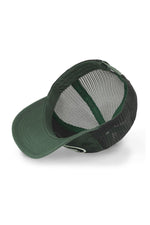 Khaki cap with printed patterns - Image n°2