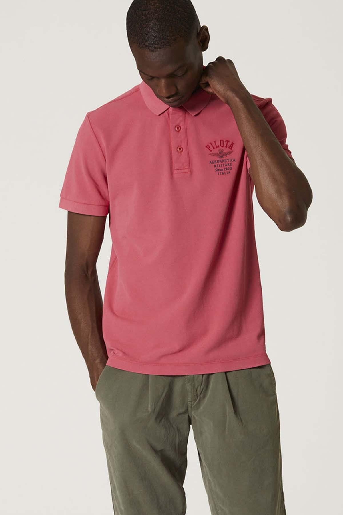 Aeronautica Militare Short bms Sleeve Polo