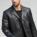 Men's leather blazers