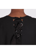 Black dress short sleeves - Image n°4