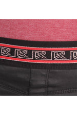 Black elastic waist jeggings - Image n°8
