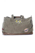 Khaki textile bag - Image n°2