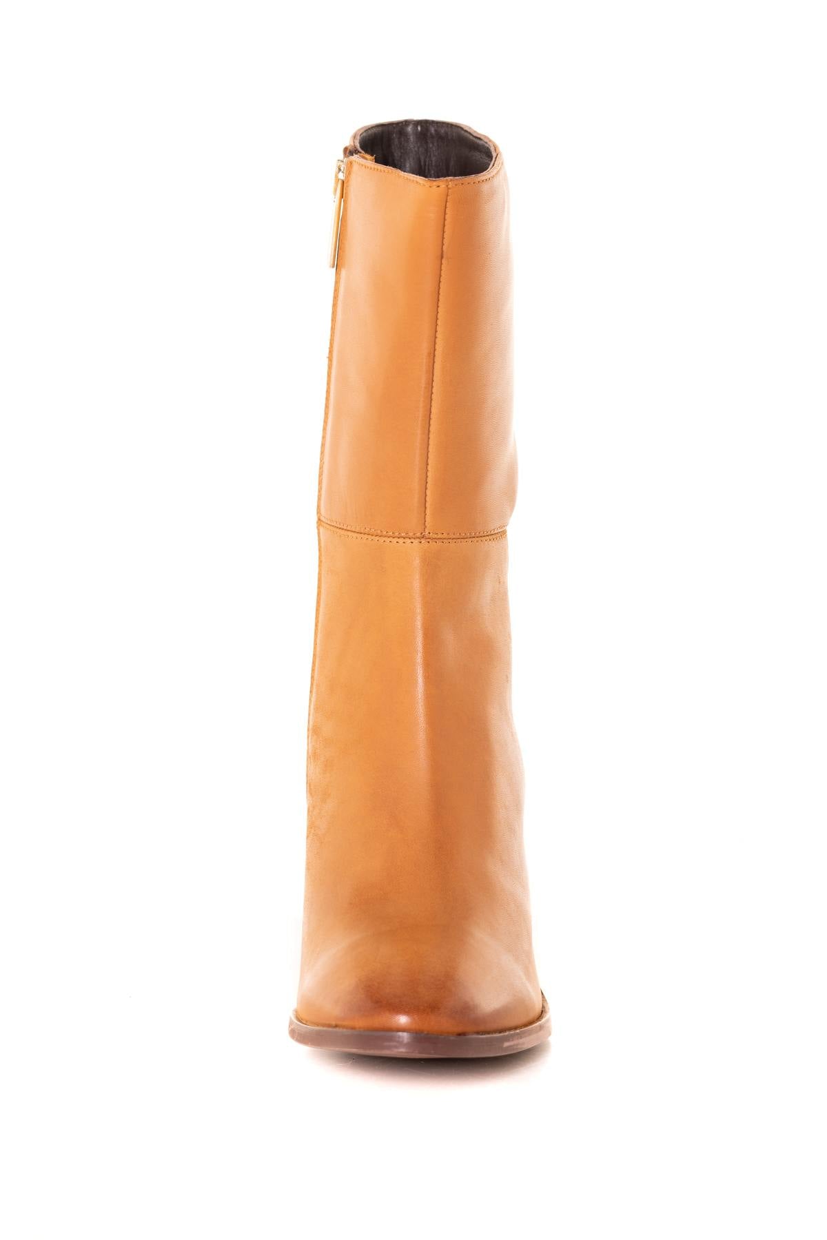 Women's leather boot - Image n°5
