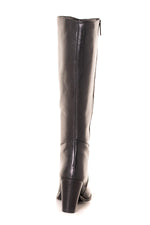 Women's leather boot - Image n°6