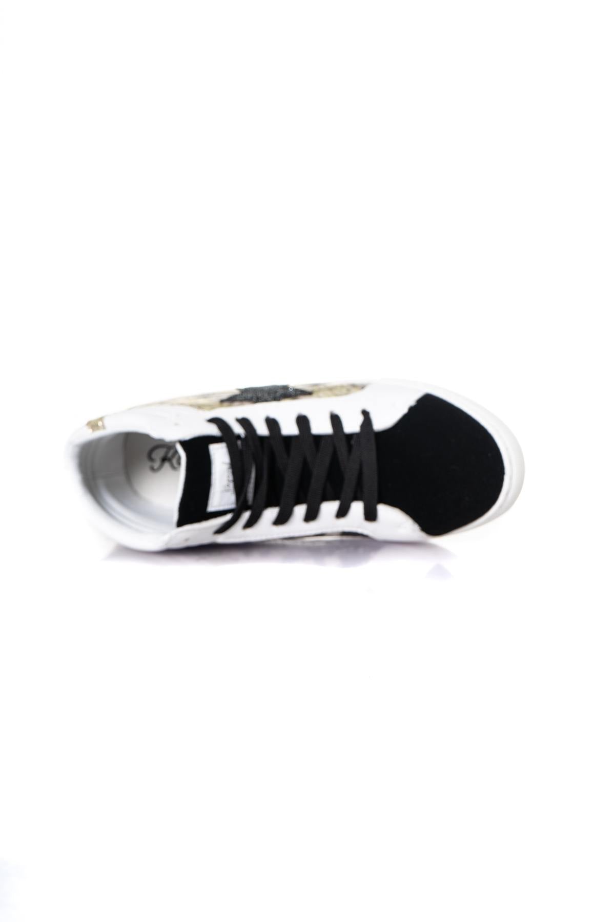 Snake print high top sneakers - Image n°3