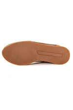 Bi-material leather sneakers - Image n°4