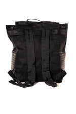 Bi-material biker-inspired backpack - Image n°2
