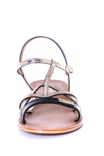 Women's black sandals - Image n°6