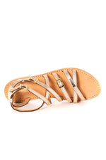 Gold women's shoes - Image n°3