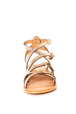 Gold women's shoes - Image n°5