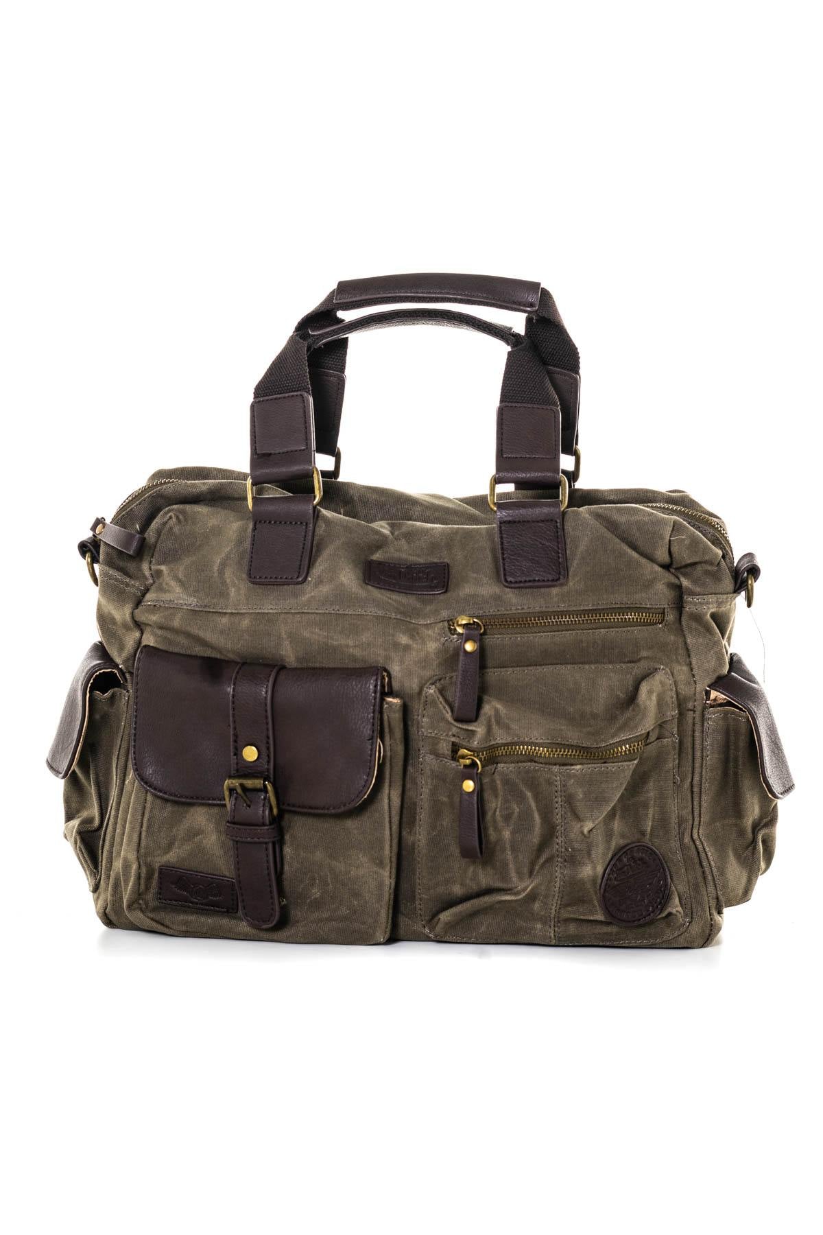 Vintage military style travel bag - Image n°1