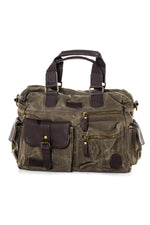 Vintage military style travel bag - Image n°1