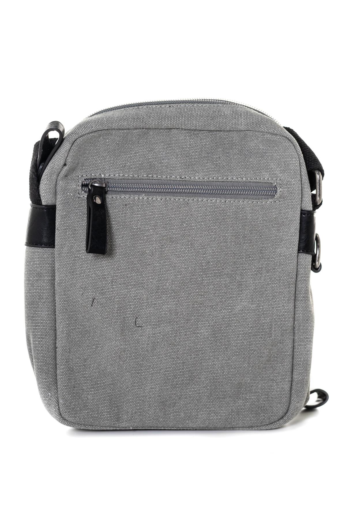 Gray men's bag - Image n°2