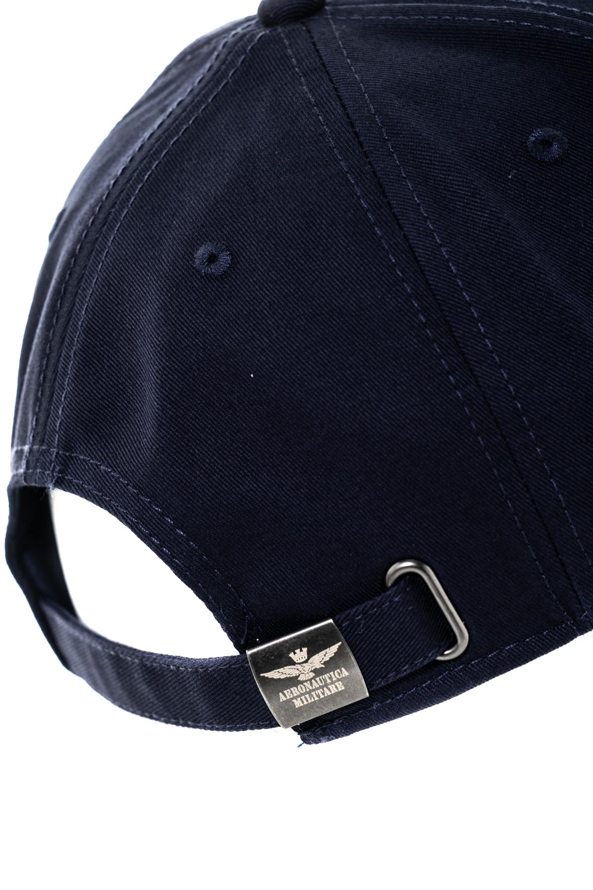 Aeronautica Navy Blue Polyester Cap - Image n°2