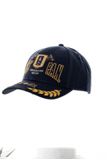 Aeronautica Navy Blue Polyester Cap - Image n°1