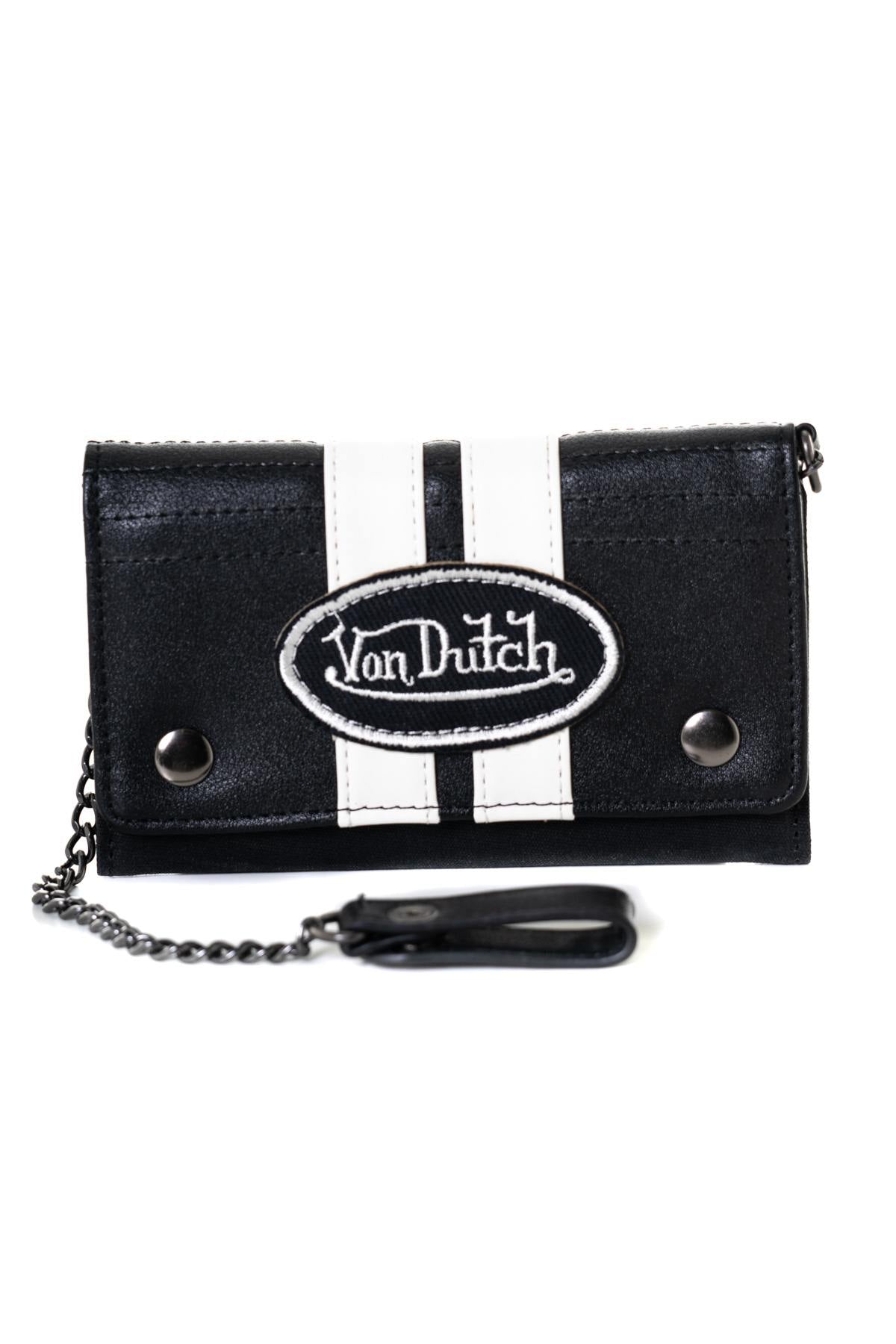 Racing style leather purse - Image n°1