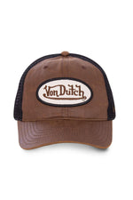 Brown ventilated cap - Image n°3