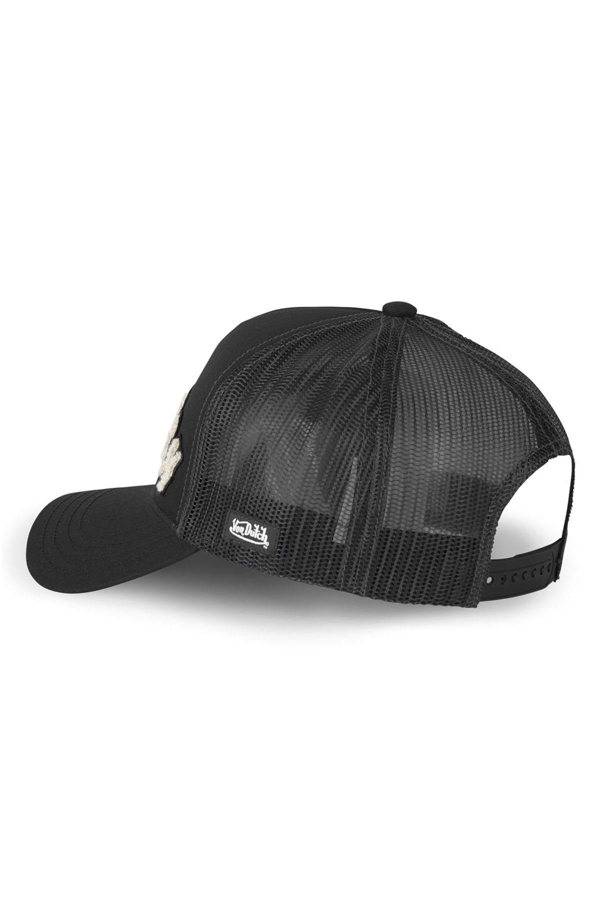 Black ventilated cap - Image n°5