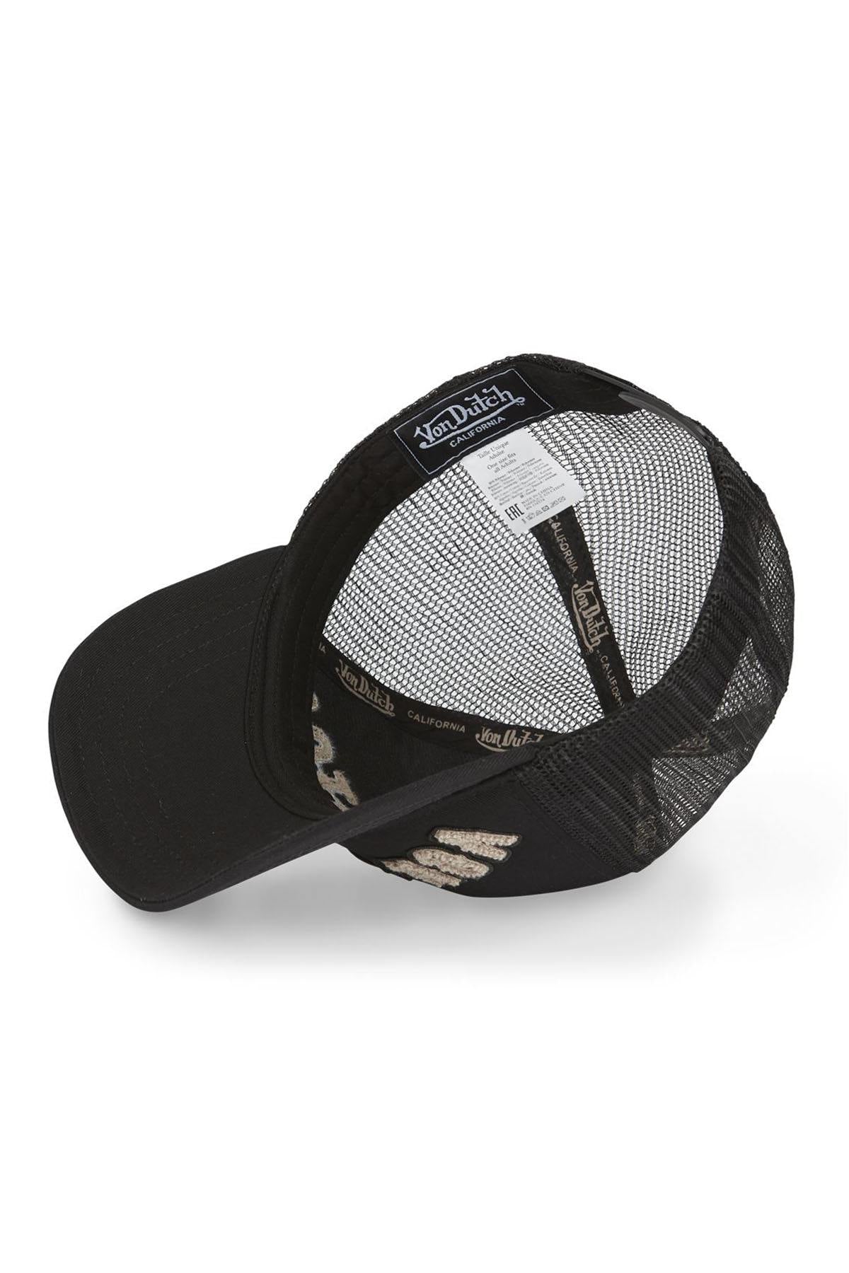 Black ventilated cap - Image n°4