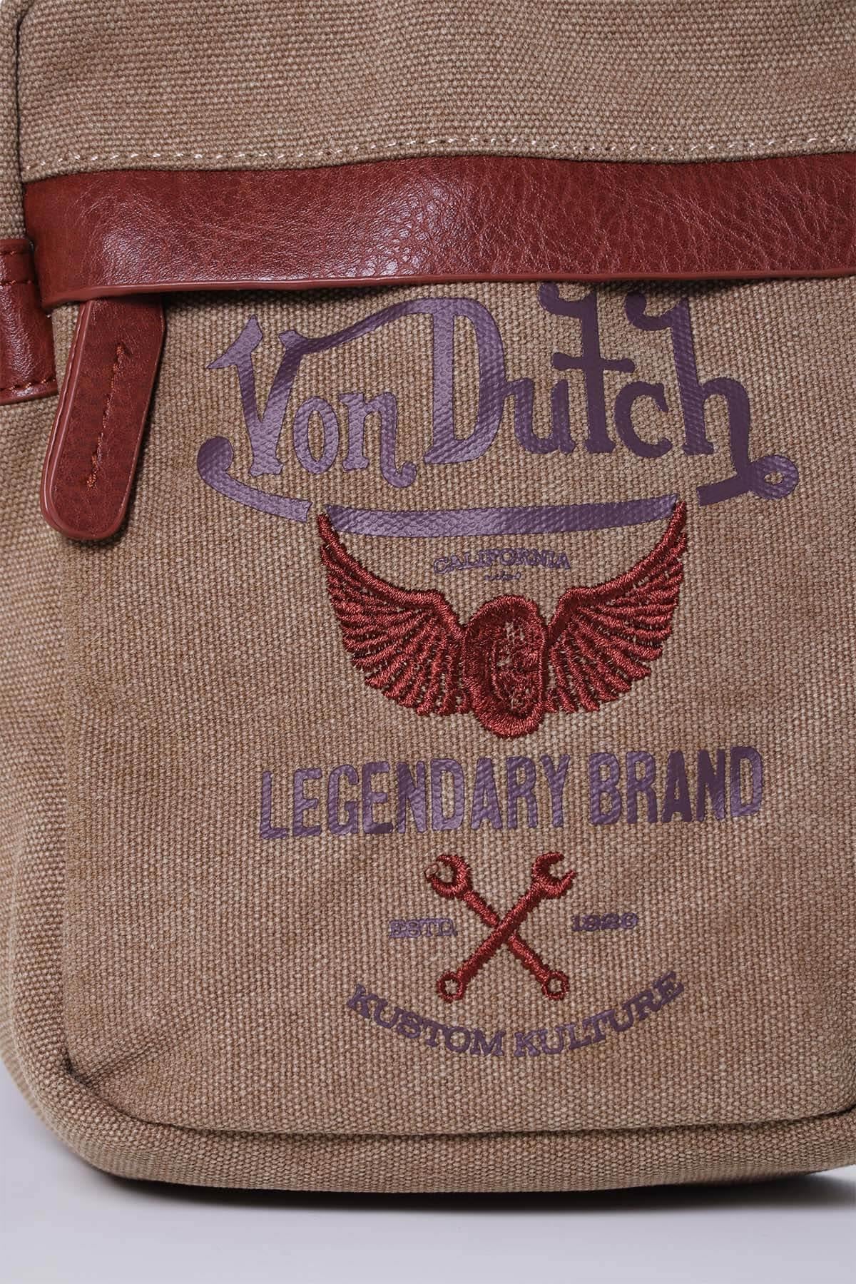 Men's khaki bag - Image n°2
