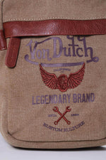 Men's khaki bag - Image n°2