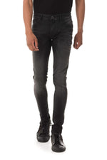 Men's black skinny jeans - Image n°4