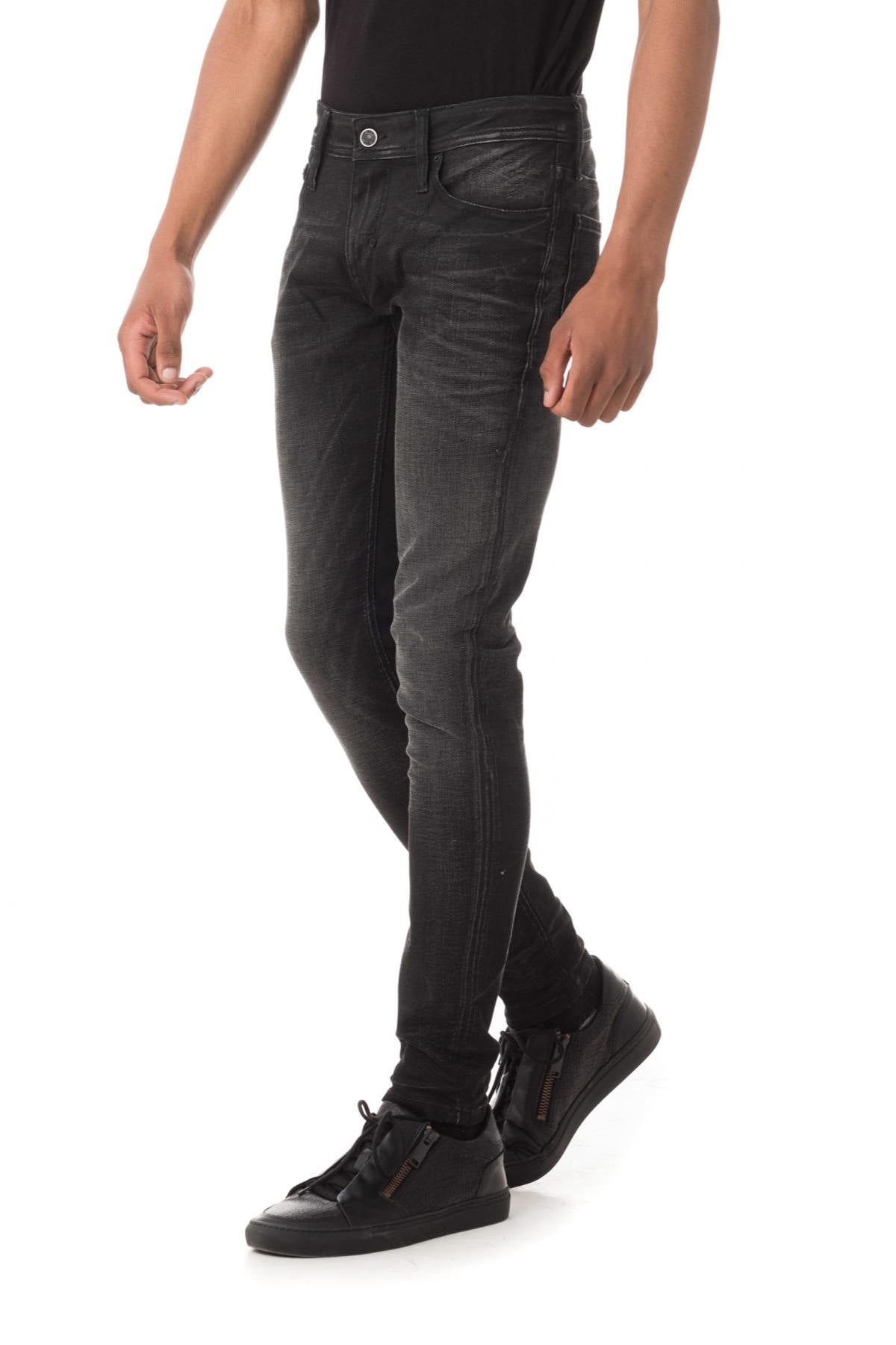  Men's black skinny jeans - Image n°1