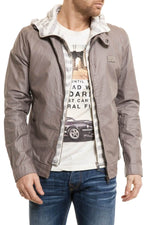 Antony Morato men's cotton jacket Light gray - Image n°1