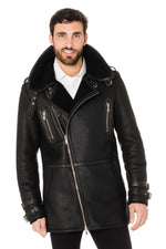 Shearling for chic and classy men - Image n°4