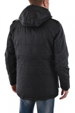 Kaporal coat in black cotton - Image n°4