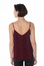 Leopard red strappy top - Image n°3