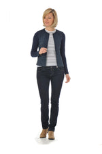  Fine and light goatskin leather jacket - Image n°2