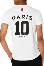 PSG Neymar Jr children's t-shirt, white color - Image n°4