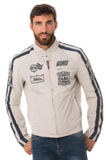 Polyester biker jacket - Image n°4