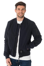Navy blue nylon Redskins jacket - Image n°5