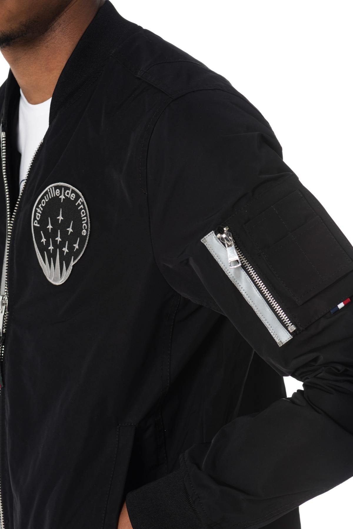 Black polyester jacket Patrouille de France - Image n°7
